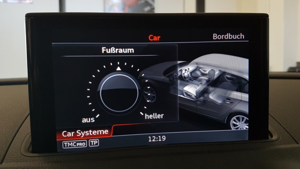 Audi A3 8V automatisch abblendbarer Innenspiegel Nachrüstpaket