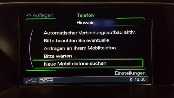 A4 B8 Bluetooth freischalten