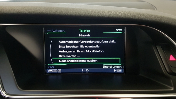 A5 8T Bluetooth freischalten