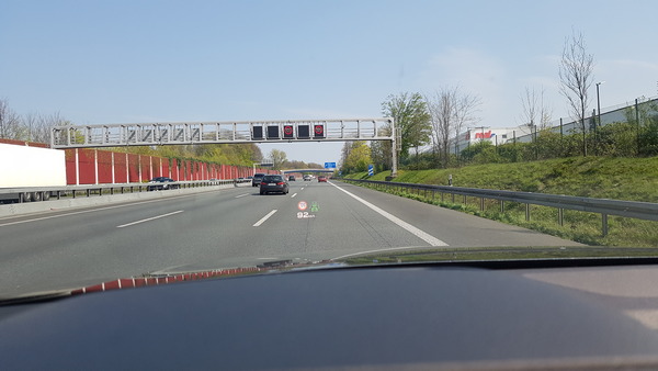 A7 4K C8 Verkehrszeichenerkennung 3