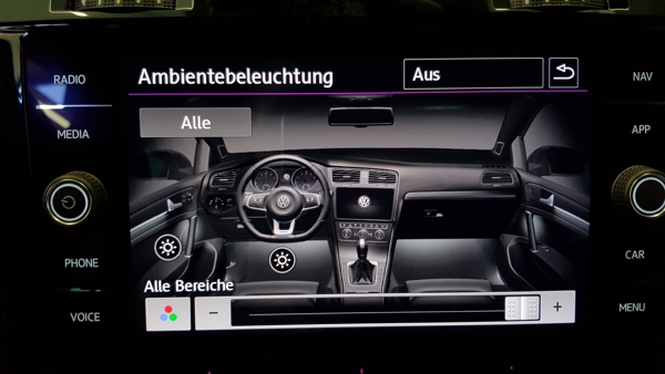 Golf 7 Ambientebeleuchtung