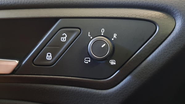 Außenspiegel Schalter Dreh Knopf Spiegelverstellung für VW Golf