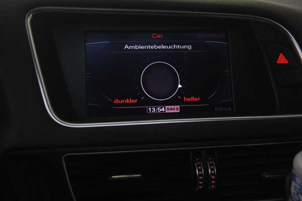 AUDI A7 4G LED Ambientebeleuchtung während Fahrt freischalten Nachrüstpaket