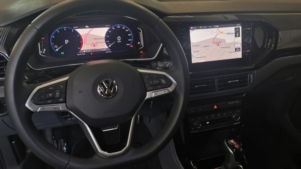 VW T Cross Kartendarstellung switch