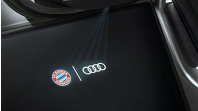 Audi LED Projektor Einstiegsbeleuchtung Audi Ringe 